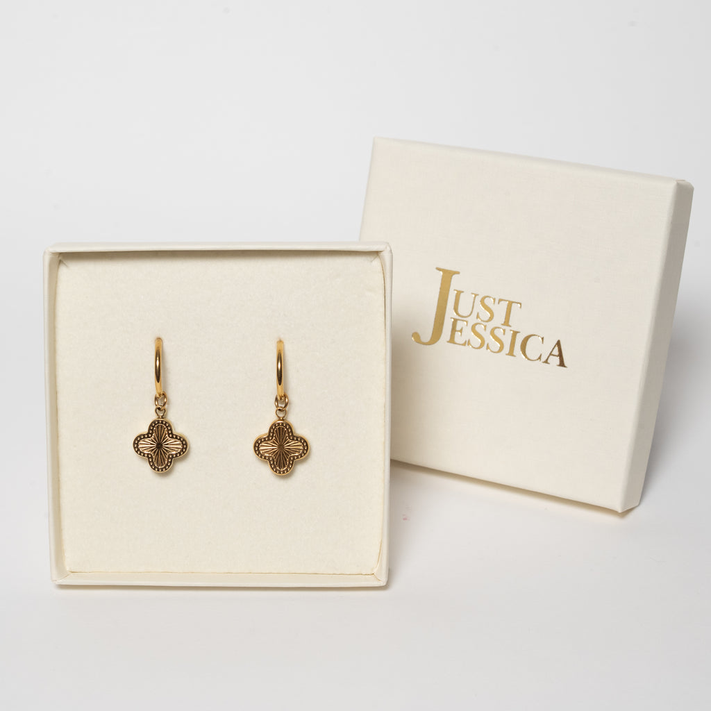 The Sun Kissed Hoop Earring Set